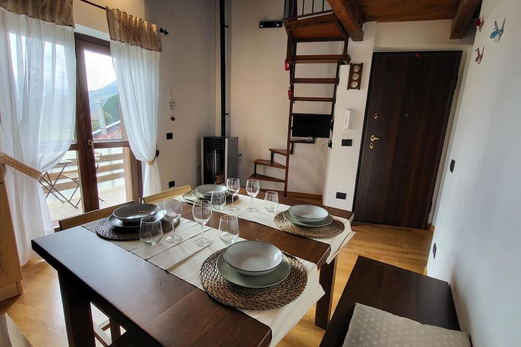 Attico E Super Attico Panoramico Apartman Rocca di Cambio Kültér fotó