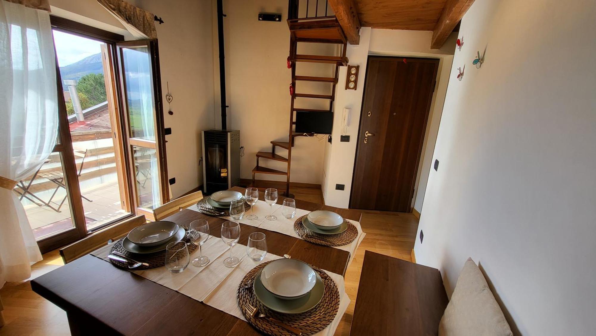 Attico E Super Attico Panoramico Apartman Rocca di Cambio Kültér fotó